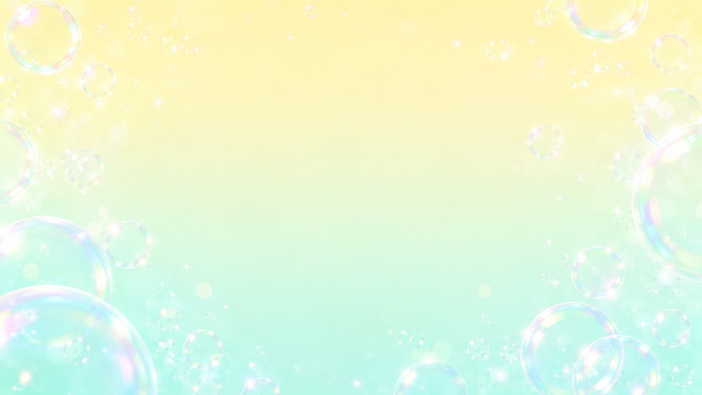 【16:9】Dreamy Pastel Bubble Gradient Background Pack Vol.01-05|ソーシャル・配信・TRPG向け高解像度背景素材セット