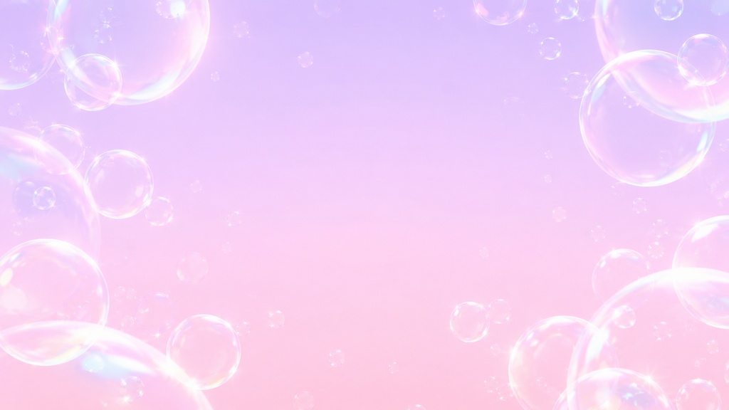【16:9】Dreamy Pastel Bubble Background Pack Vol.01-10|高解像度パステル背景素材セット|配信・TRPG・サムネイル向け