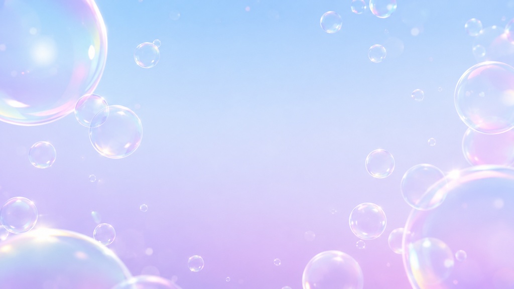 【16:9】Dreamy Pastel Bubble Background Pack Vol.01-10|高解像度パステル背景素材セット|配信・TRPG・サムネイル向け