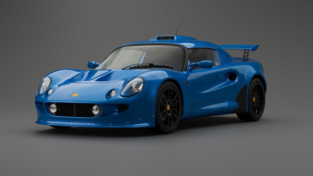 Exige　3Dモデル