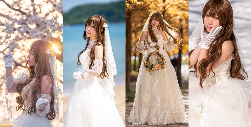 ちゆきせつ for Wedding【桑山千雪コスプレ写真集】