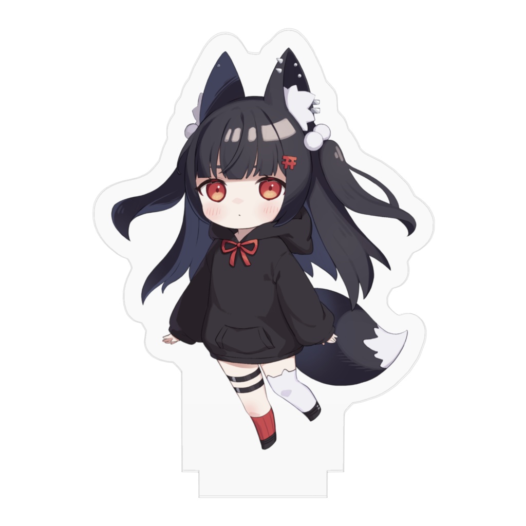 狐川やこ アクリルフィギュア