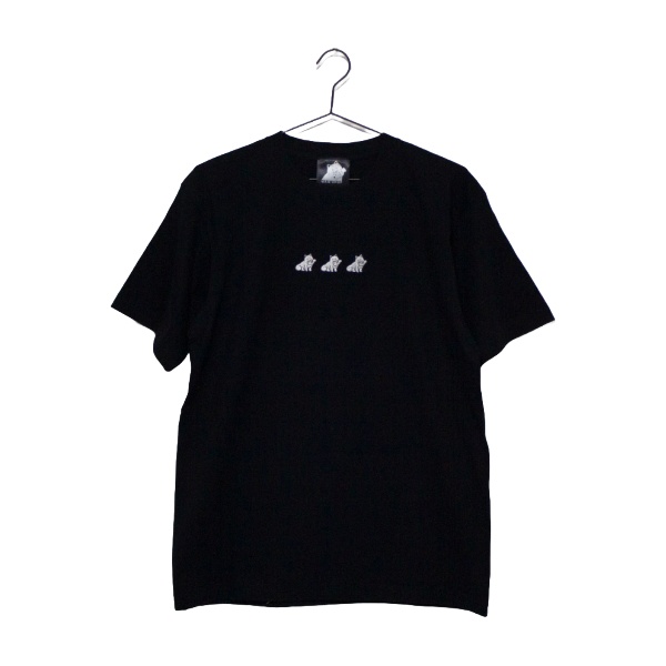 【Tシャツ】オリジナルイラスト！刺繍【ブラック】