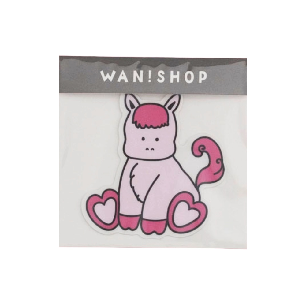 【ステッカー】うまイラスト【シール】