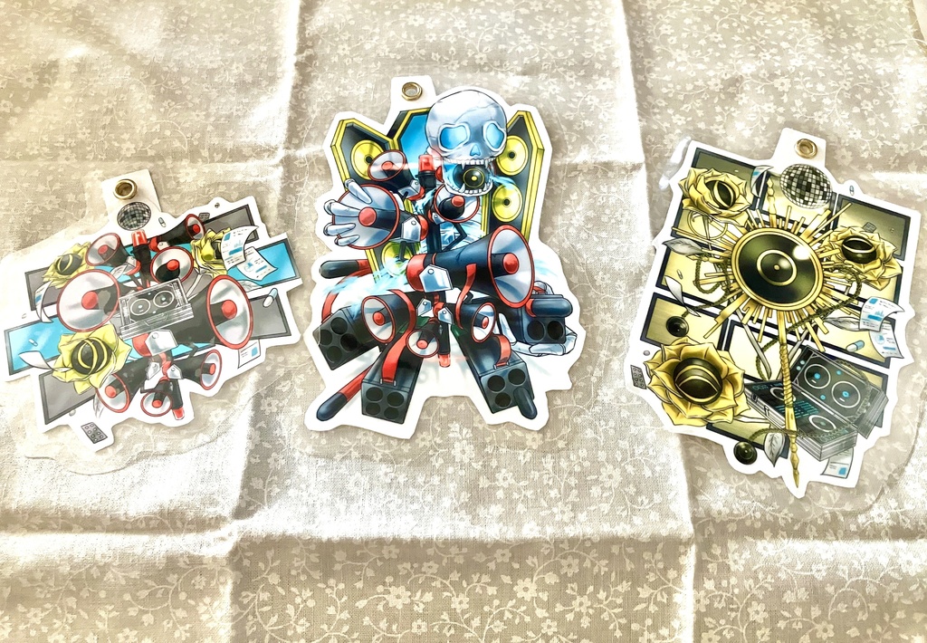 合体スピーカー：ラミカストラップ