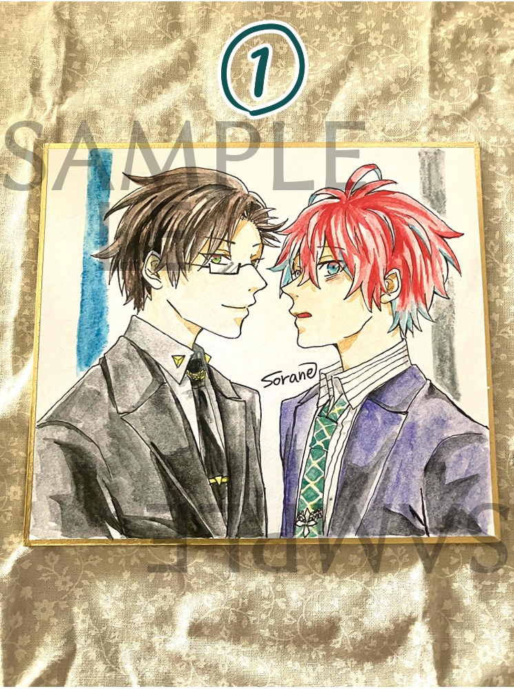 アナログミニ色紙