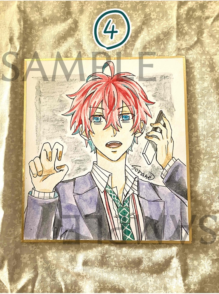 アナログミニ色紙