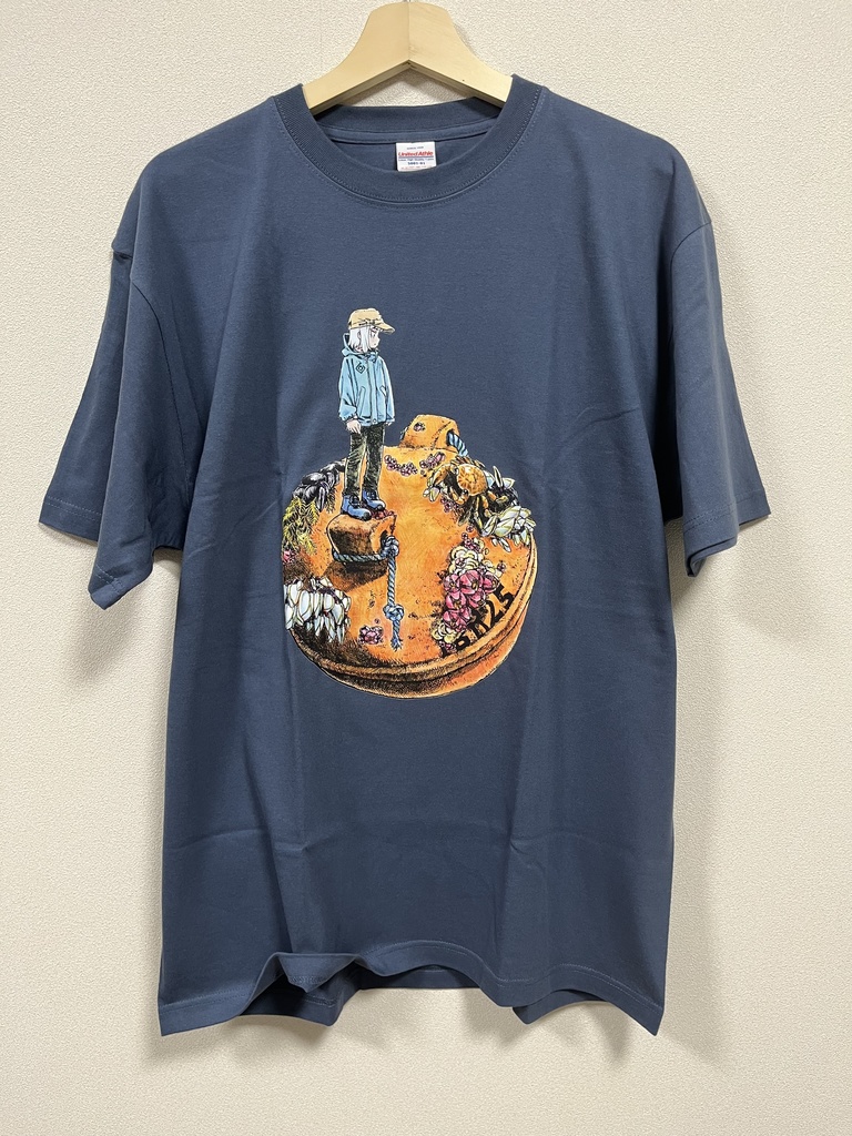 オキナガレガニ フルグラフィックTシャツ