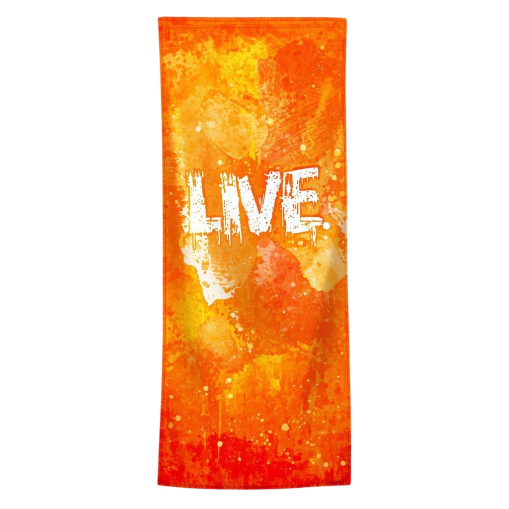 水彩風ポップなライブグッズ・クリップアートセット(全10種/PNG背景透過)