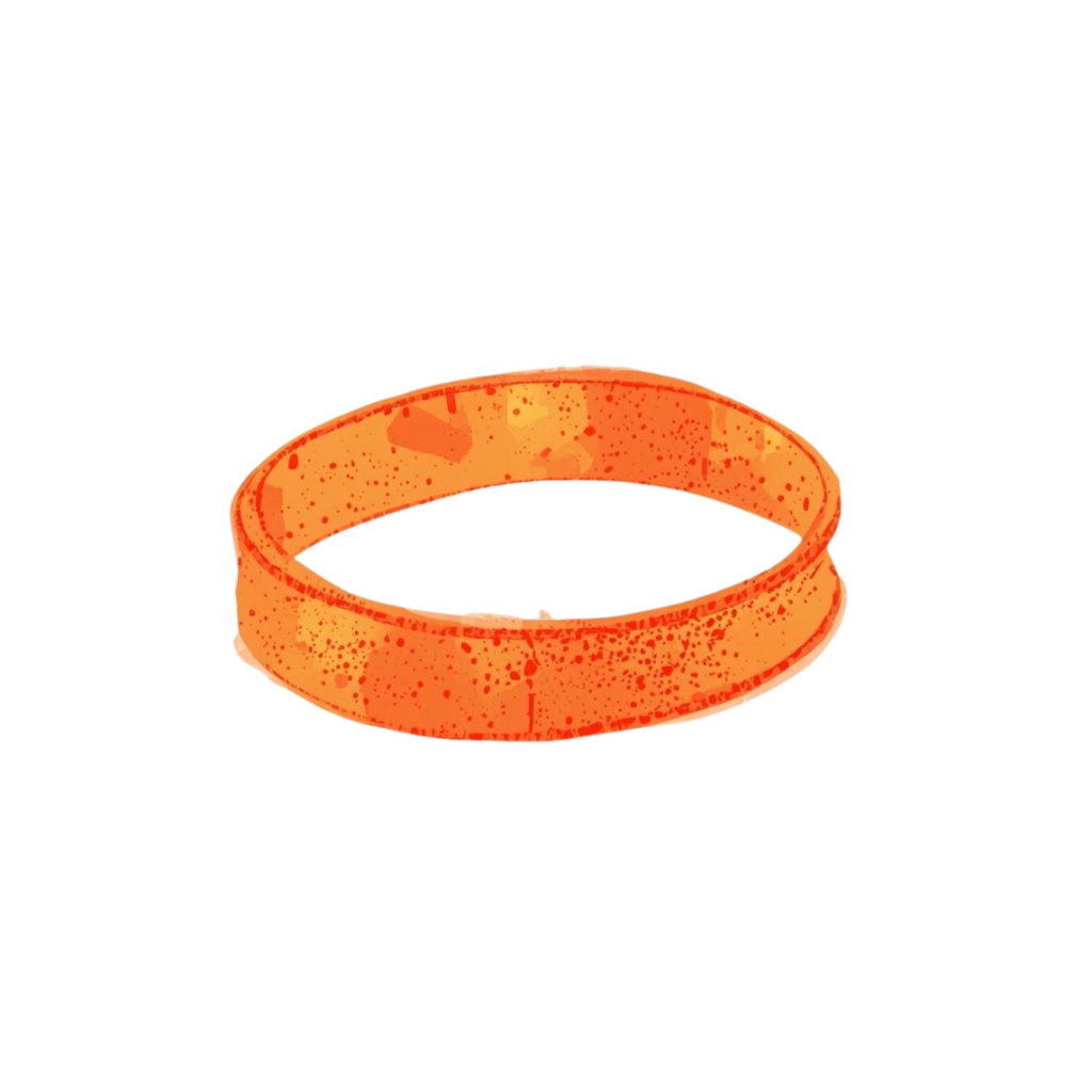 水彩風ポップなライブグッズ・クリップアートセット(全10種/PNG背景透過)