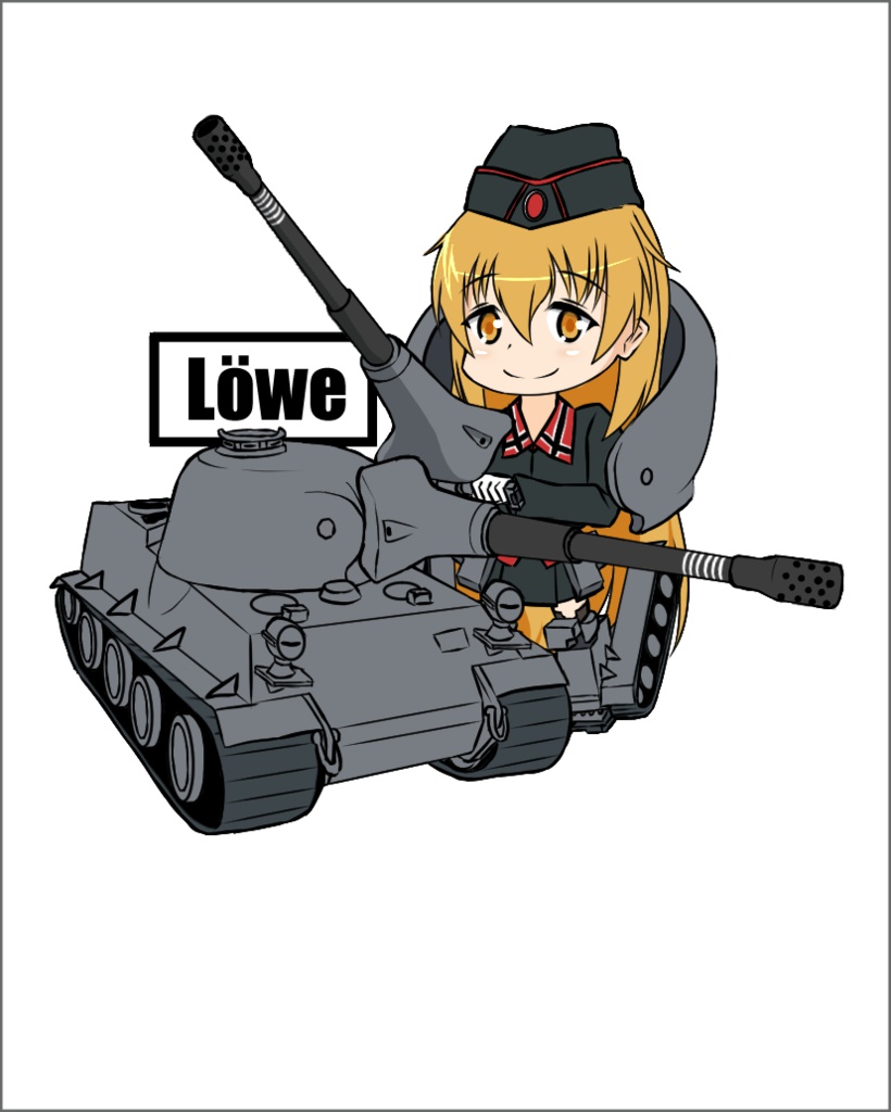 Lowe＆Pz.VIIアクリルキーホルダーセット