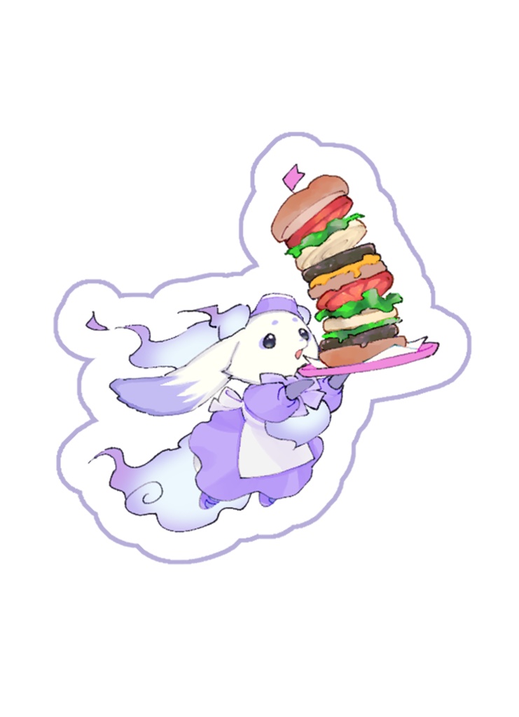 ちょまダイナー風アクリルチャーム