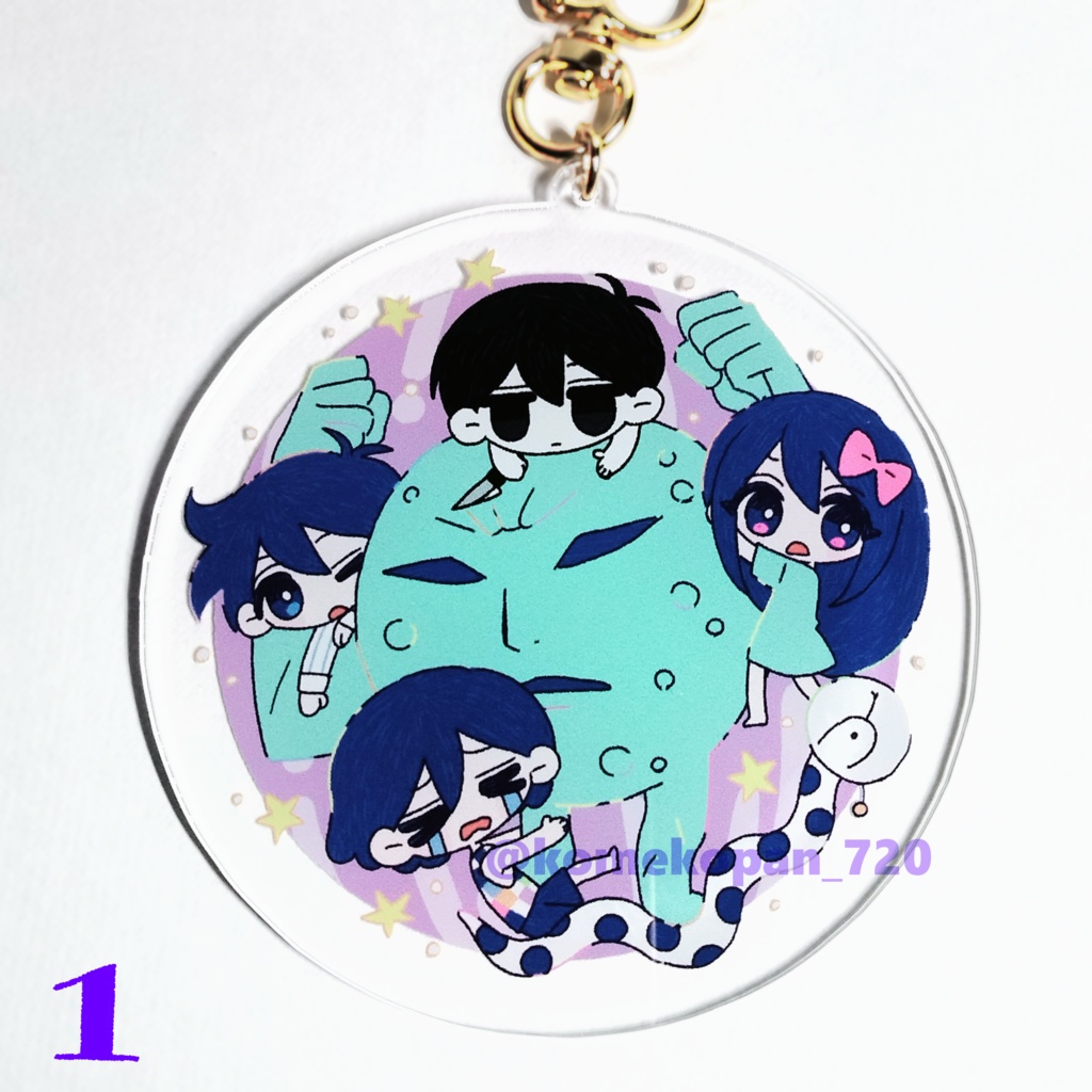 ヘッドスペース冒険アクキー