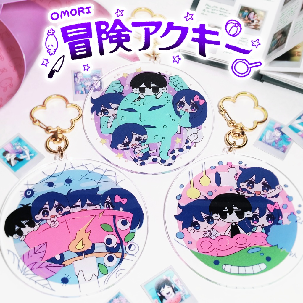 ヘッドスペース冒険アクキー