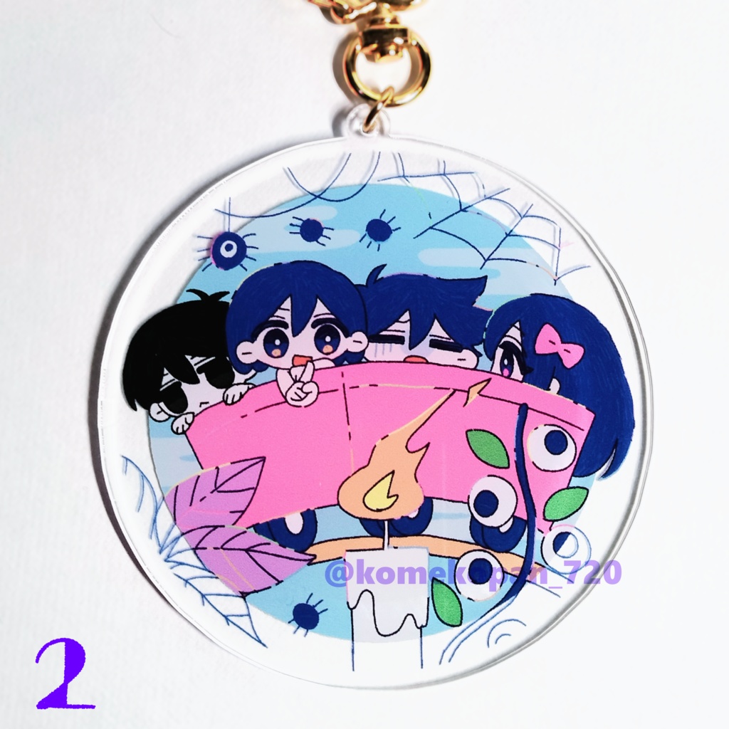 ヘッドスペース冒険アクキー