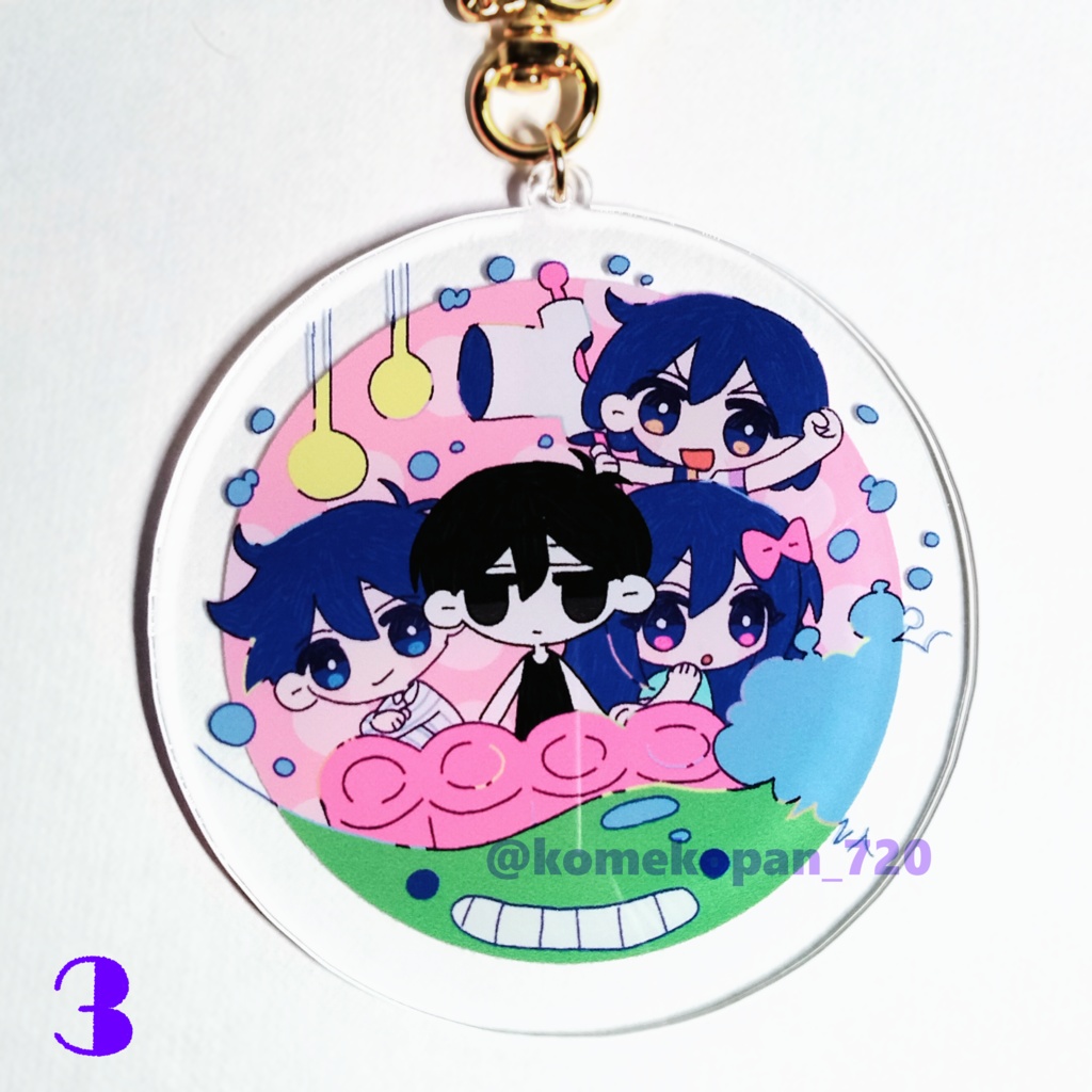 ヘッドスペース冒険アクキー