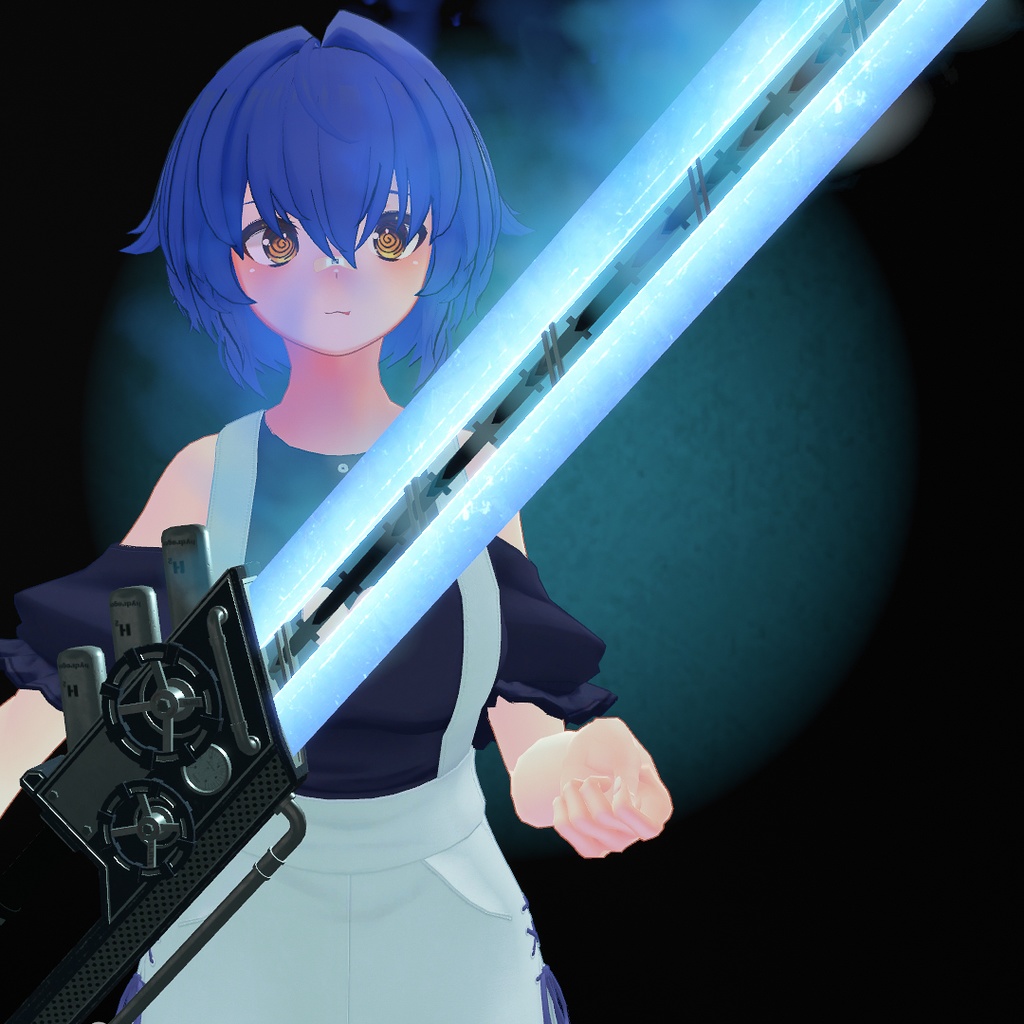 オリジナル3Dモデル 「残火 zanka」 3色バリエーション