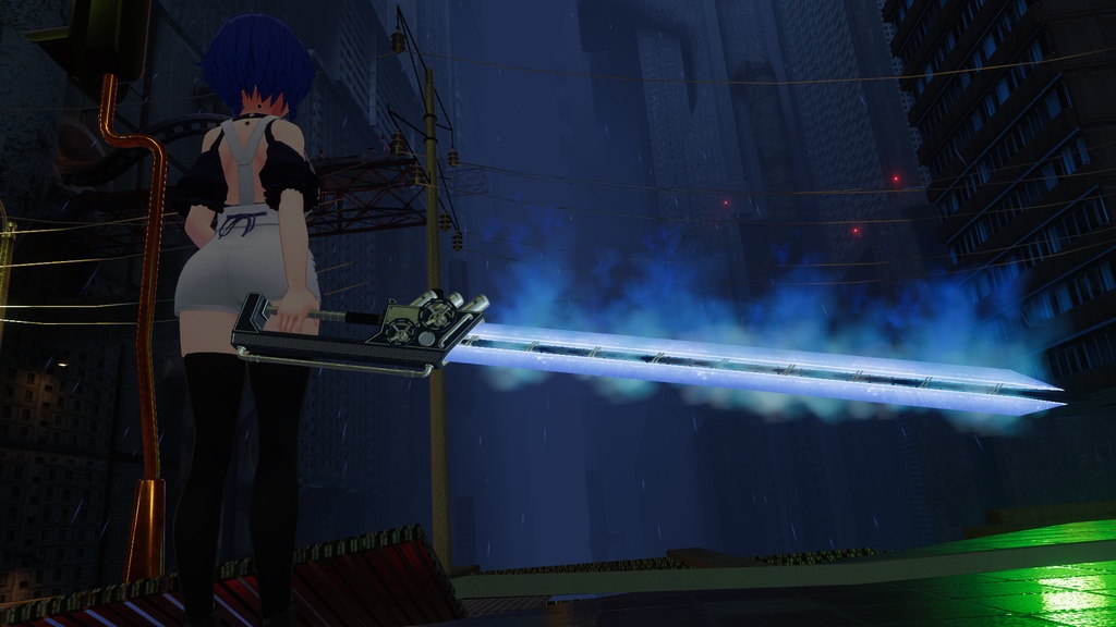 オリジナル3Dモデル 「残火 zanka」 3色バリエーション