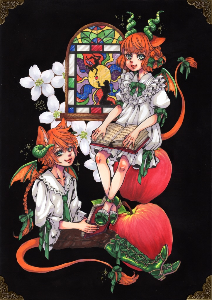 原画「それは悪魔の物語」