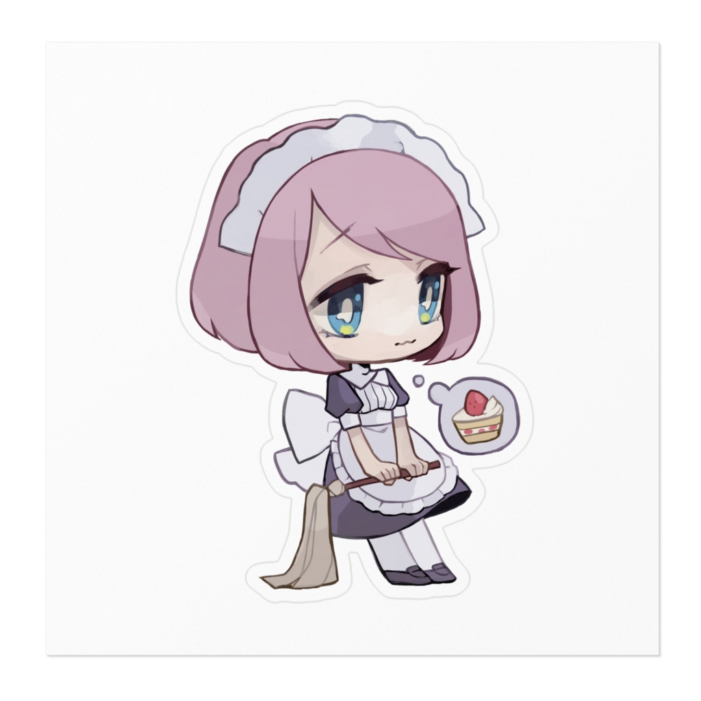 はらぺこメイドちゃんステッカー