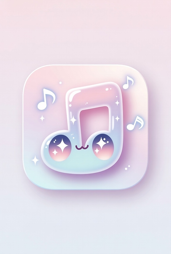 🎵 パステル音楽管理アプリ「ぷにみゅじっく」【Windows用】