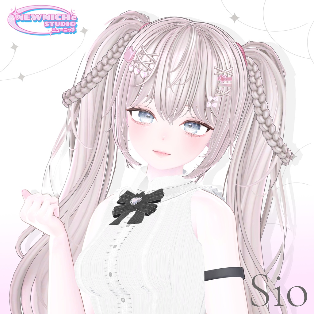 Mofi Twin Hair / モフィ ツインテール