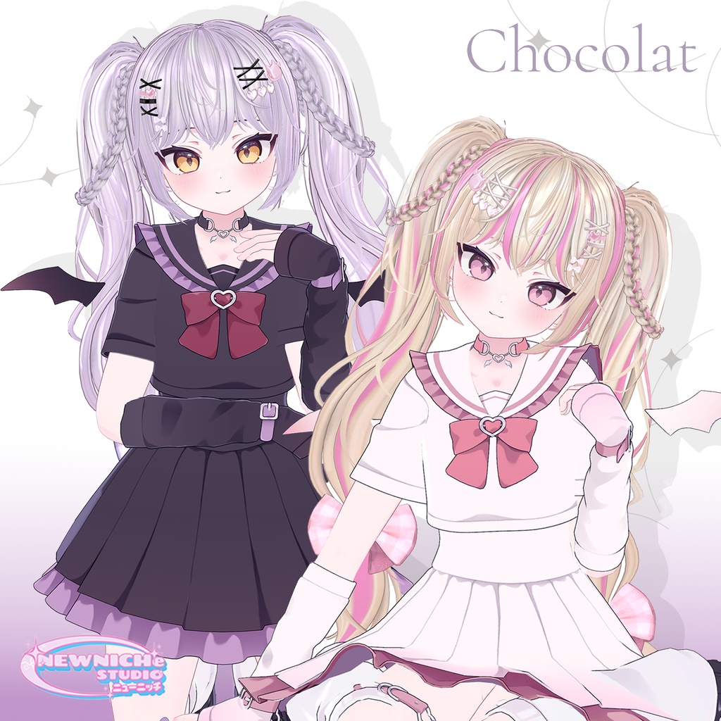 Mofi Twin Hair / モフィ ツインテール