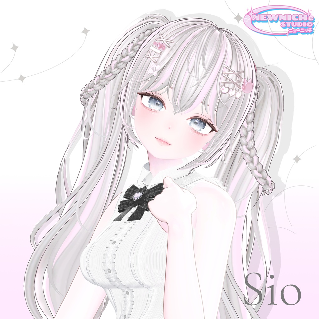 Mofi Twin Hair / モフィ ツインテール