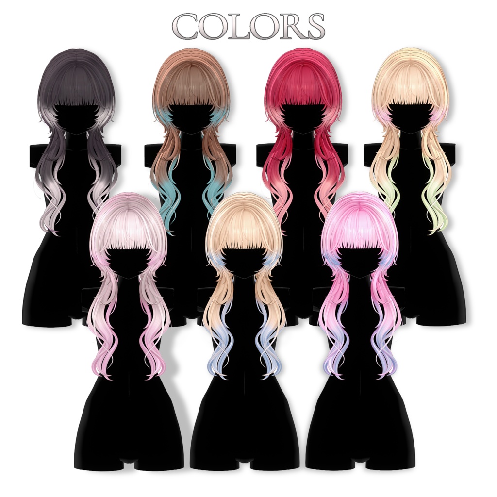 【10 avatars】 Riko Tail Bob / リコのテールボブ