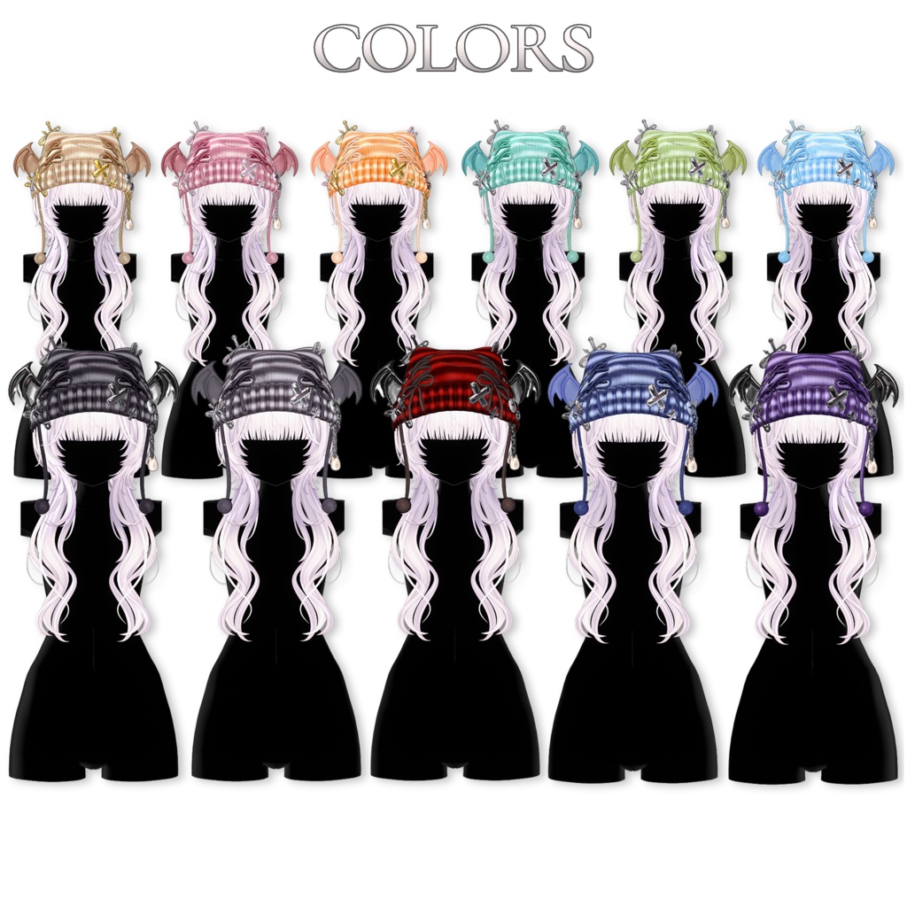 【10 avatars】 Riko Tail Bob / リコのテールボブ