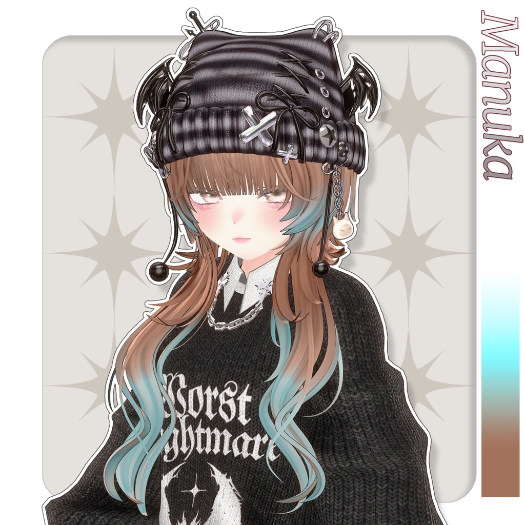 【10 avatars】 Riko Tail Bob / リコのテールボブ