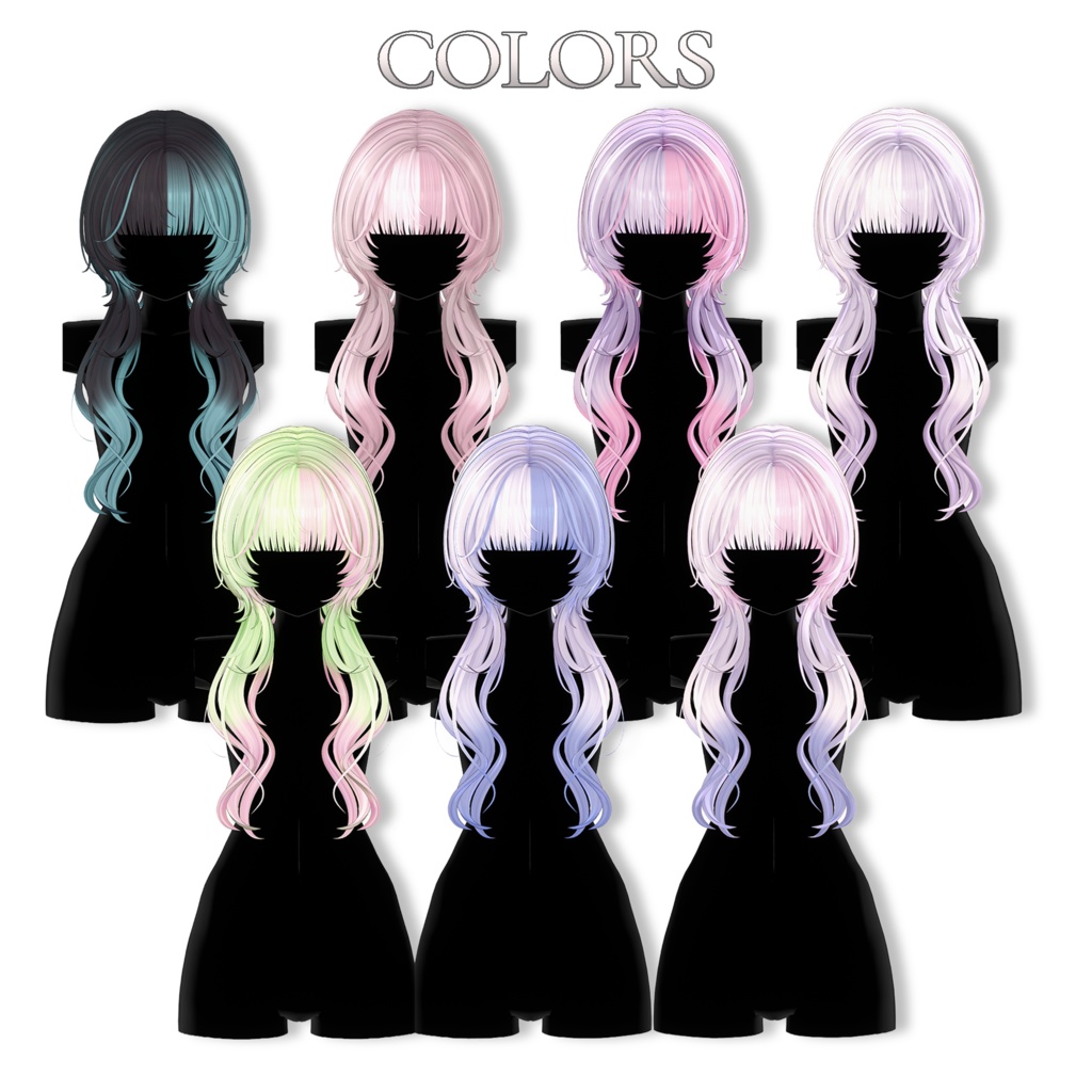 【10 avatars】 Riko Tail Bob / リコのテールボブ