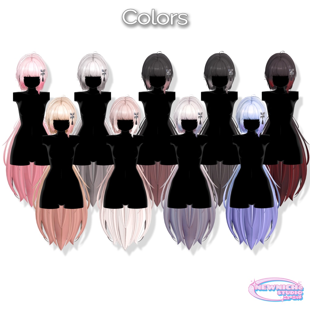 【Sale】【11 avatars】 Yuki Ponytail / ゆき ポニーテール