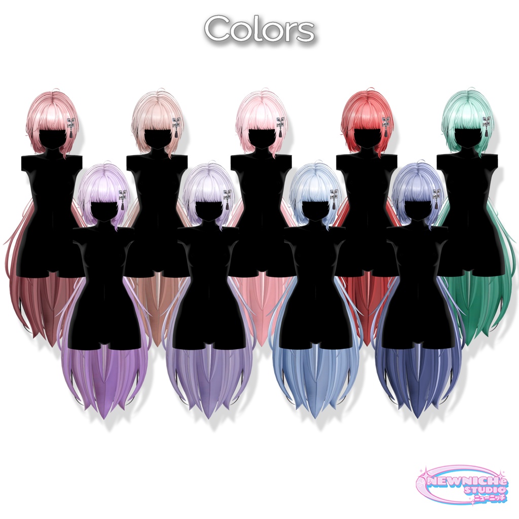 【Sale】【11 avatars】 Yuki Ponytail / ゆき ポニーテール