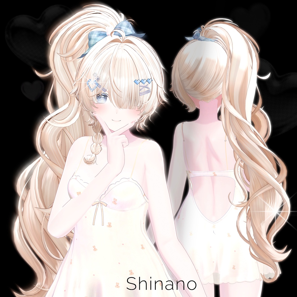 【15 avatars】 Fuwa Ponytail / ふわ ポニーテール