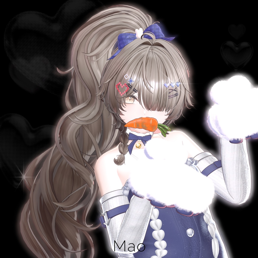 【15 avatars】 Fuwa Ponytail / ふわ ポニーテール