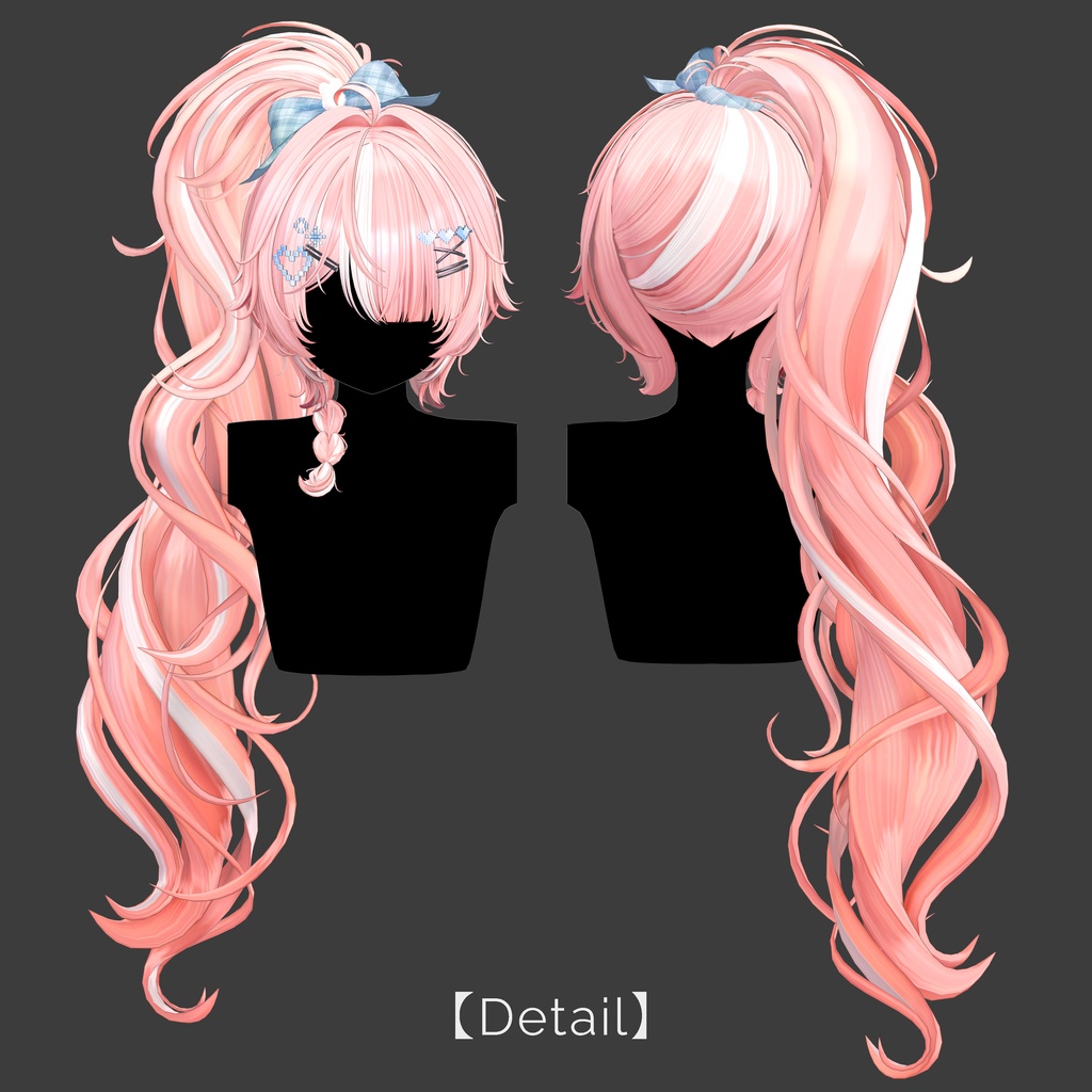 【15 avatars】 Fuwa Ponytail / ふわ ポニーテール