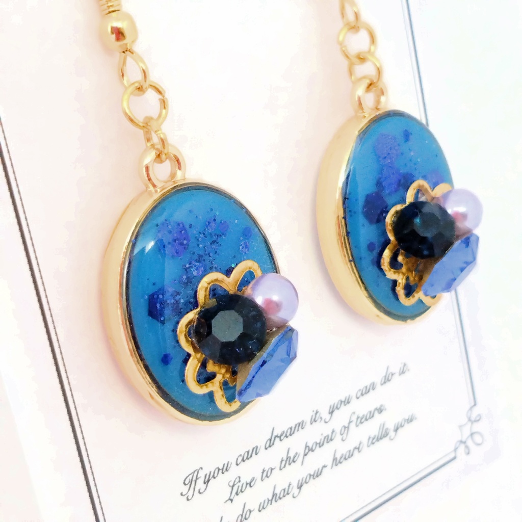 魔法少女まどか☆マギカ ソウルジェム 美樹さやか ピアス イヤリング アクセサリー