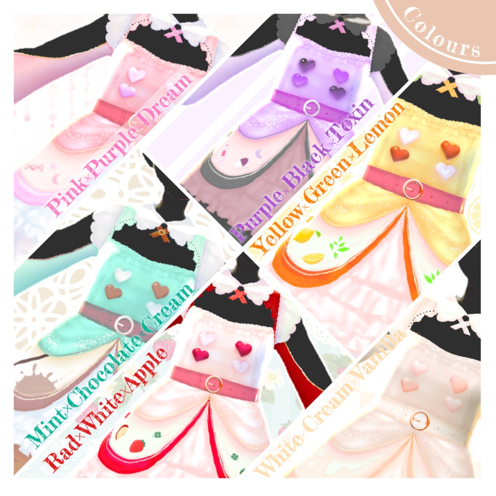 【無料版あり】エンジェルロリータドレスセット