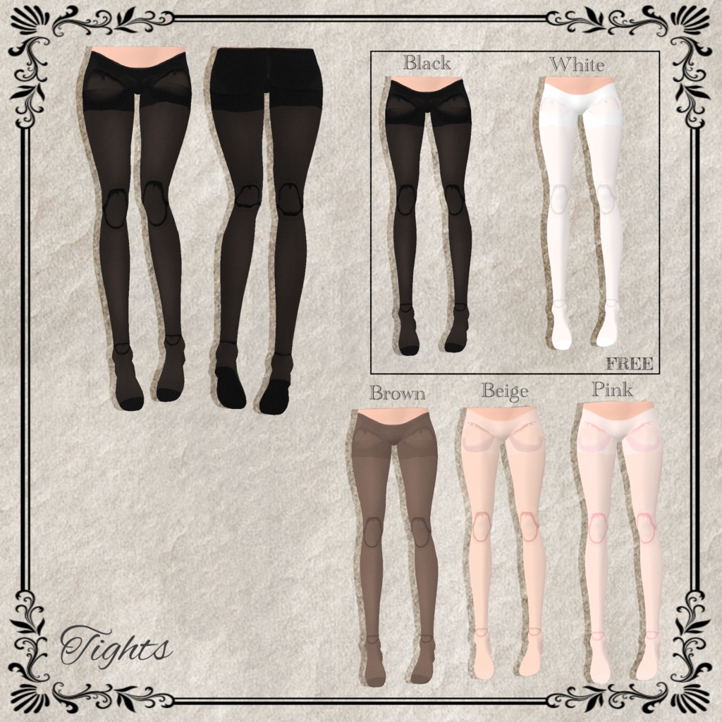 【無料版あり】ドールシスターコーデ【#VRoidFF】