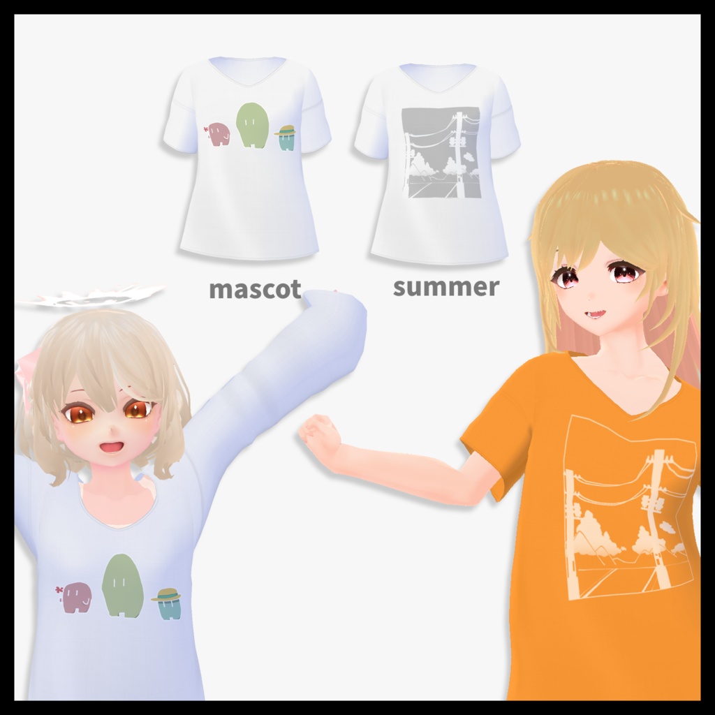 【無料】シンプルデザインプリントTシャツコレクション【男女兼用】