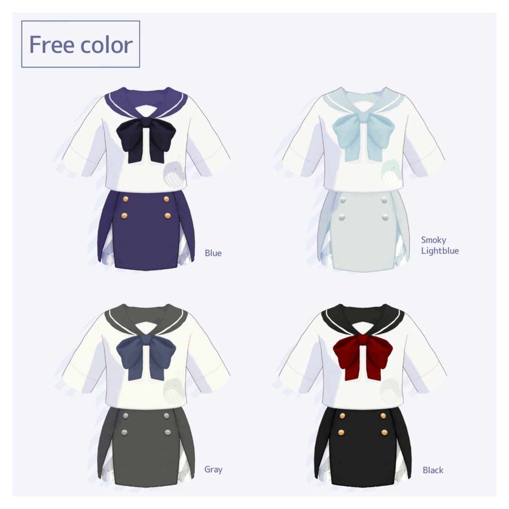 【無料版あり】くじらセーラー