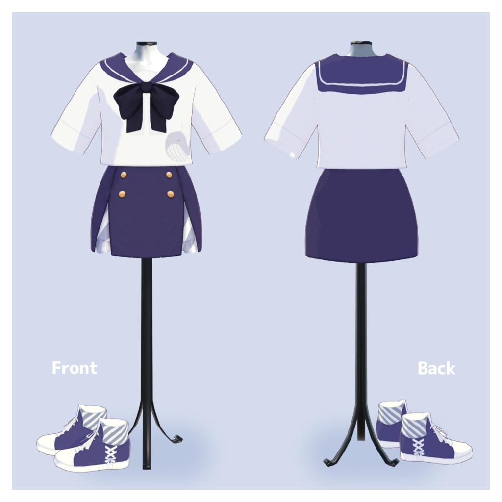 【無料版あり】くじらセーラー