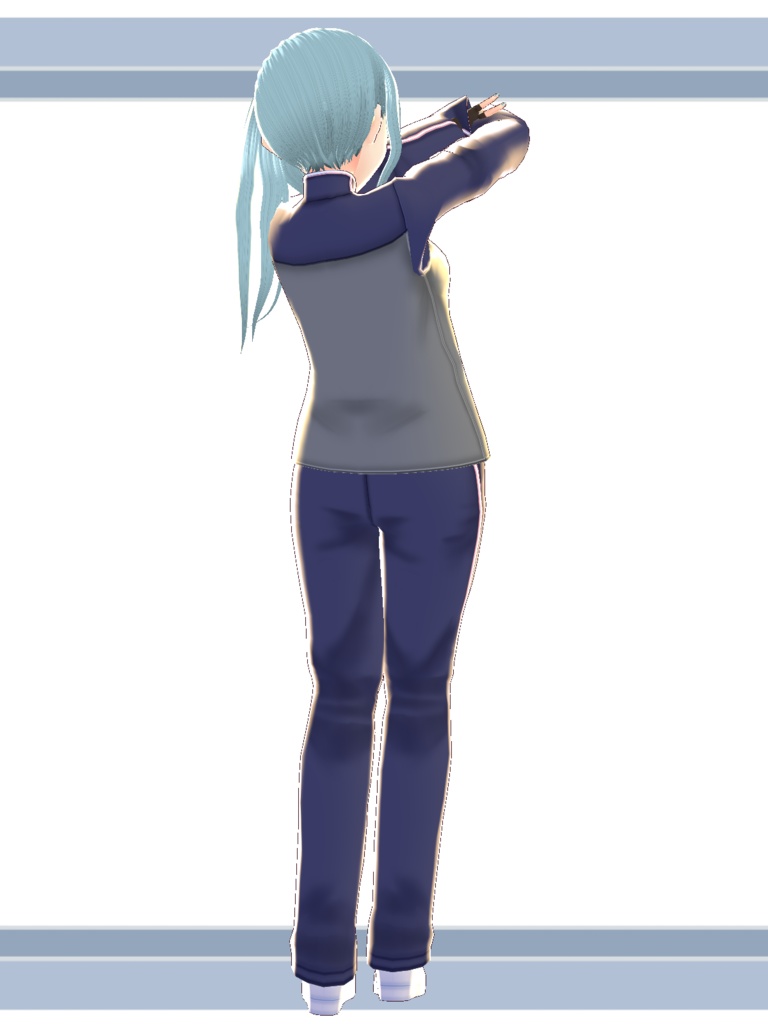 【Vroid】ジャージ5点セット