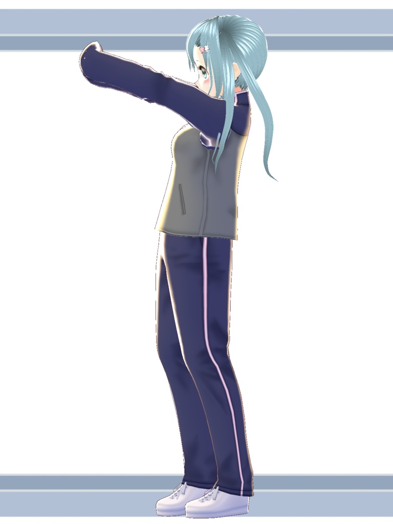 【Vroid】ジャージ5点セット