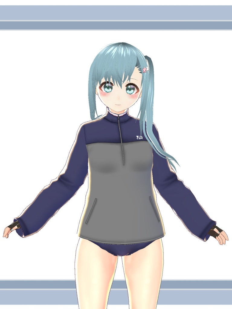 【Vroid】ジャージ5点セット