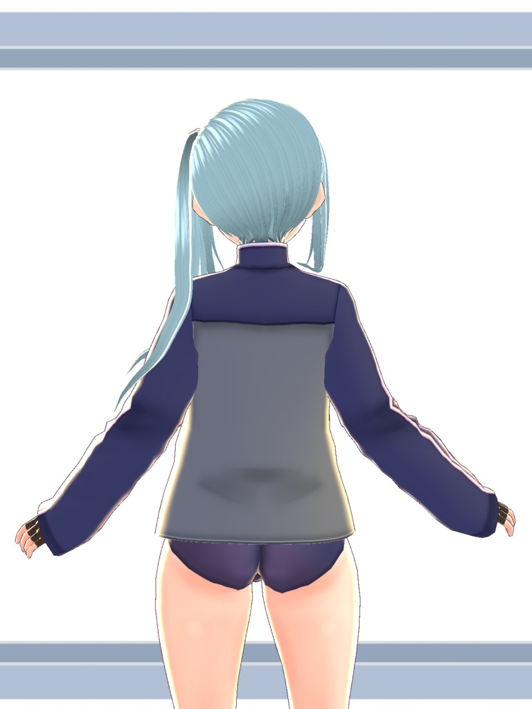 【Vroid】ジャージ5点セット