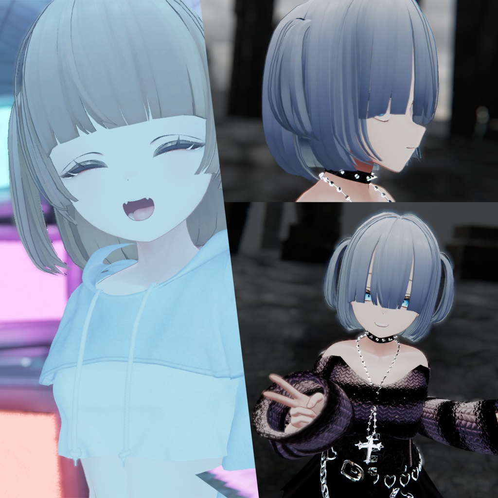 【3アバター対応】Wonder Bob Twin : #omacharosVRC