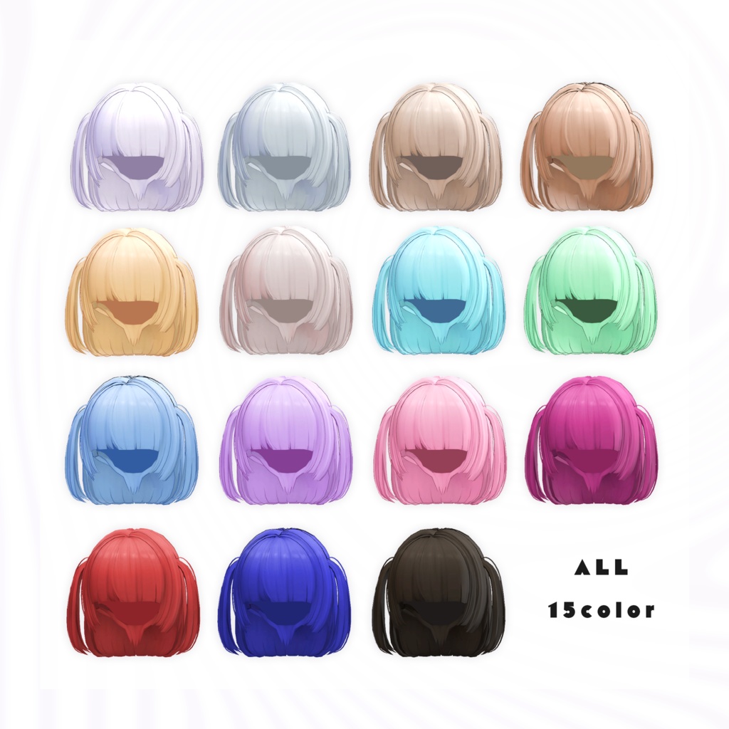 【3アバター対応】Wonder Bob Twin : #omacharosVRC