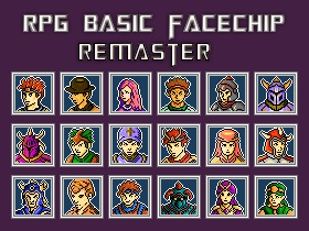 RPG BASIC FACECHIP REMASTER